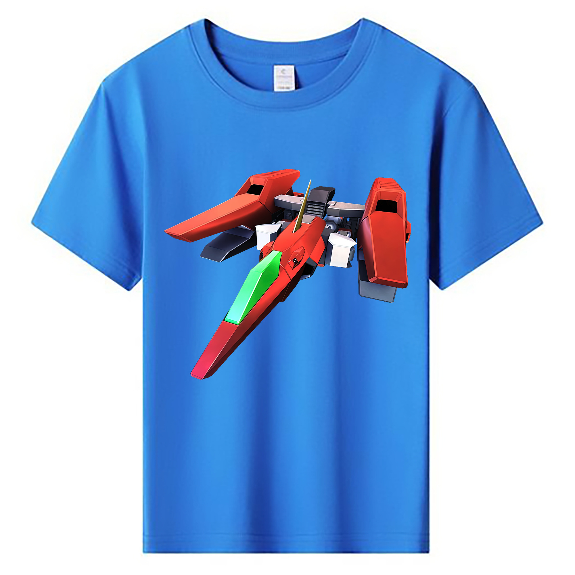 （画像用） 機動戦士ガンダム Mobile Suit Gundam 綿100％キッズTシャツ（フロントプリント）
